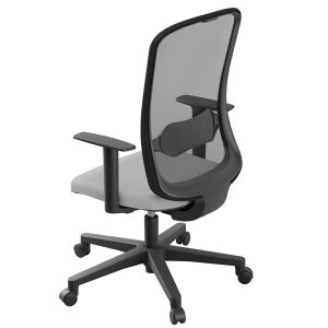 Seduta operativa Shape SHST - con braccioli regolabili - grigio chiaro/grigio - Unisit - immagine 1