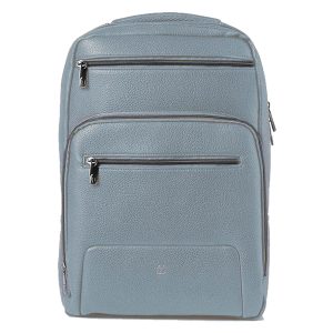 Zaino Gate Trended - 29 x 42 x 15 cm - ecopelle - azzurro - InTempo - immagine 1