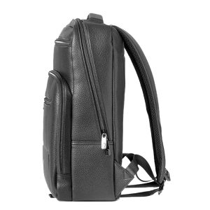 Zaino Gate Trended - 29 x 42 x 15 cm - ecopelle - nero - InTempo - immagine 2