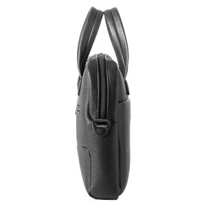 Borsa slim Gate Trended - con manici - 41 x 30 x 7 cm - ecopelle - nero - InTempo - immagine 2