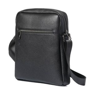 City bag medium Gate Trended - 25 x 30 x 6 cm - ecopelle - nero - InTempo - immagine 2