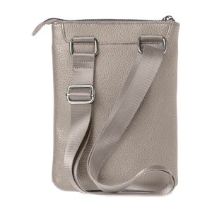 City bag piccola Gate Trended - 20 x 26 x 2 cm - ecopelle - ghiaccio - InTempo - immagine 2