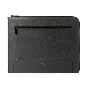 Office bag Gate Trended - 20 x 26 x 2 cm - ecopelle - nero - InTempo - immagine 1