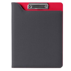 Portablocco Meet - con molla - 31 x 25 x 1,5 cm - rosso - InTempo - immagine 1
