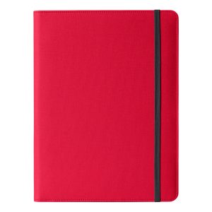 Portablocco Meet - con elastico - 31 x 25 x 1,4 cm - rosso - InTempo - immagine 1