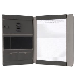 Portablocco Meet - con alette magnetiche - 31 x 25 x 1,4 cm - antracite - InTempo - immagine 2