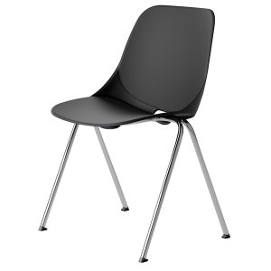 Seduta attesa Quick QKB - senza braccioli - nero - Unisit - immagine 1