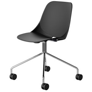 Seduta attesa Quick QKG4 - senza braccioli - nero - Unisit - immagine 1
