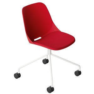 Seduta attesa Quick QKG4B - senza braccioli - rosso - Unisit - immagine 1