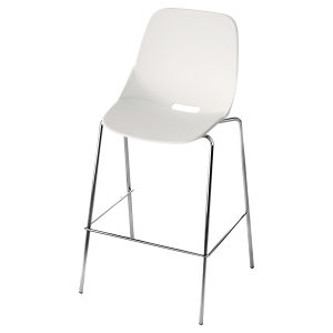 Sgabello Quick QKS - senza braccioli - bianco - Unisit - immagine 1