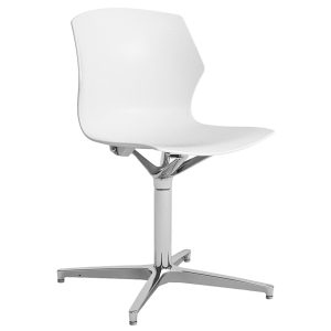 Seduta Home/Office No Frill NFG - senza braccioli - bianco - Unisit - immagine 1