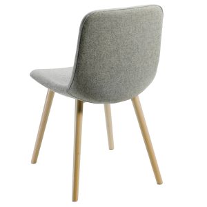 Poltroncina attesa Norma NO4LV - grigio chiaro - Unisit - immagine 2
