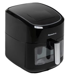 Friggitrice ad aria Gaia - 37,5 x 42,5 x 36 cm - 8 L - nero - Melchioni - immagine 2