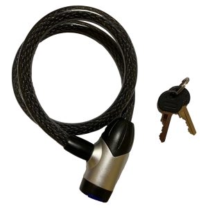Lucchetto a spirale - a 2 chiavi - Ø 25 x 650 mm - Metalplus - immagine 1
