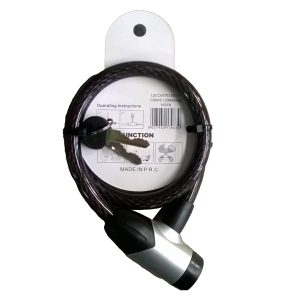Lucchetto a spirale - a 2 chiavi - Ø 25 x 650 mm - Metalplus - immagine 2
