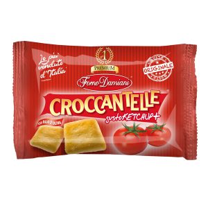 Croccantelle - in sacchetto - 35 gr - gusto ketchup - Brancato - immagine 1