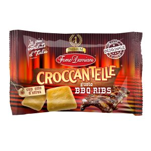 Croccantelle - in sacchetto - 35 gr - gusto bbq ribs - Brancato - immagine 1