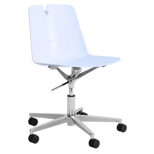 Seduta Home/Office Mindy MNGP - senza braccioli - celeste - Unisit - immagine 1