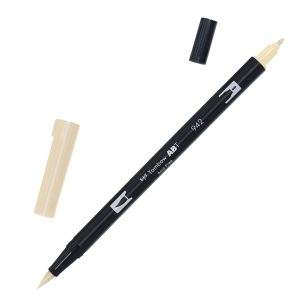 Pennarello Dual Brush 942 - cappuccino - Tombow - immagine 1