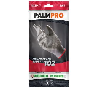 Guanti mechanical Safety Palmpro 102 - taglia L - grigio - Icoguanti - immagine 1