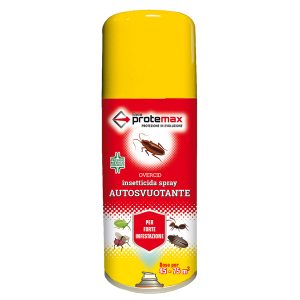 Insetticida spray Overcid - bomboletta autosvuotante - 150 ml - Protemax - immagine 1