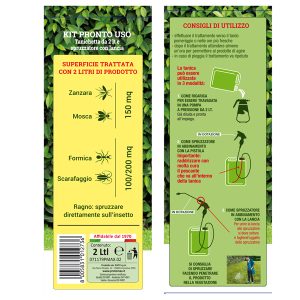 Kit insetticida antizanzare - pronto all'uso - Protemax - immagine 3