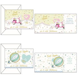 Biglietto auguri Matrimonio - 4 soggetti assortiti - Kartos - immagine 1