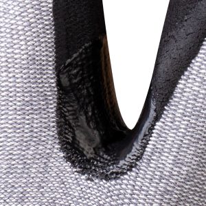 Guanti da lavoro Venicut01 - schiuma di nitrile - taglia 09 - grigio/nero - Deltaplus - immagine 2