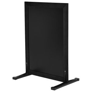 Lavagna da terra Stand Woody - 78 x 56 x 40 cm - nero - Securit - immagine 2