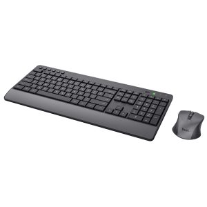 Set tastiera wireless + mouse wireless ultrasilenzioso Trezo - Trust - immagine 3