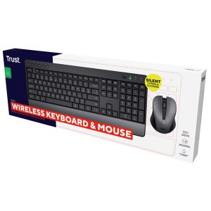 Set tastiera wireless + mouse wireless ultrasilenzioso Trezo - Trust - immagine 5