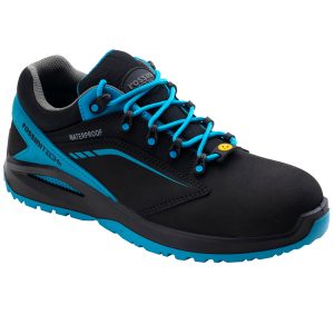 Calzatura di sicurezza Streif Low - S3 - numero 45 - nero/azzurro ottanio - Rossini - immagine 1