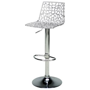 Sgabello Spider Gas - 38,5 x 42 x 104 cm - policarbonato - trasparente - Grandsoleil - immagine 1