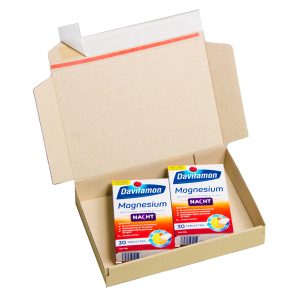 Scatola per spedizione Grass Box - A5 - 24 x 16,2 x 4 cm - grigio - Bong Packaging - conf. 50 pezzi - immagine 4