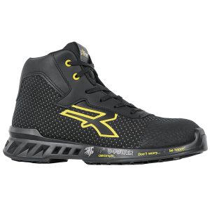 Calzatura di sicurezza Joe - S3 SRC CI ESD RedLeve - numero 36 - nero/giallo - U-Power - immagine 1
