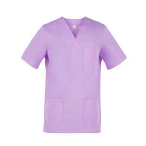 Casacca Jason - unisex - manica corta - taglia S - lilla chiaro - Giblor's - immagine 1