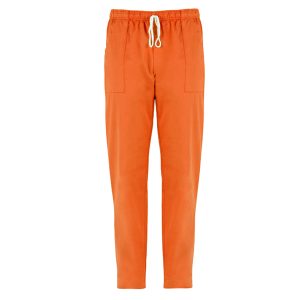 Pantalone Pitagora - unisex - taglia L - arancio - Giblor's - immagine 1