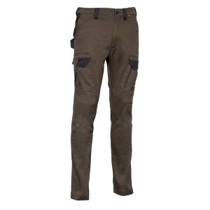 Pantalone Jember Super Strech - taglia 56 - fango/nero - Cofra - immagine 1