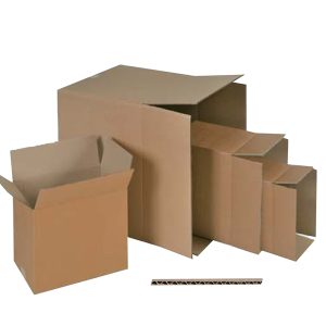 Scatola per imballo - onda singola - 30 x 20 x 20 cm - cartone - avana - immagine 1