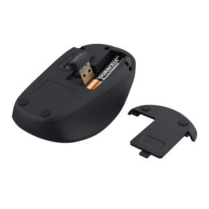 Mouse wireless Yvi+ - silenzioso - nero - Trust - immagine 3