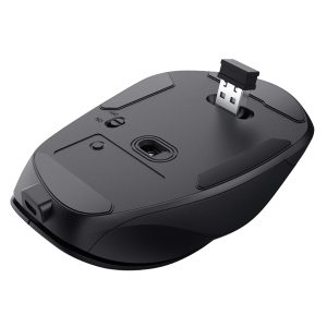 Mouse wireless Fyda - ricaricabile - nero - Trust - immagine 4