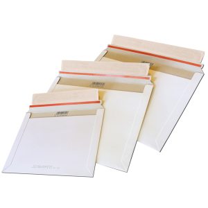 Sacchetti e-commerce packST - 24,5 x 34,5 x 6 cm - cartone teso - bianco - Blasetti - conf. 20 pezzi - immagine 1