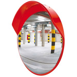 Specchio di sorveglianza parabolico - infrangibile - visibilità a 90 gradi - diametro 50 cm - immagine 1