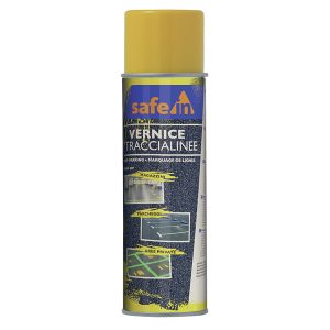 Bomboletta di vernice traccialinee - 500 ml - giallo - immagine 1