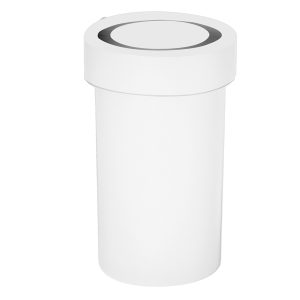 Porta spazzolino - PVC - bianco - Laminart - immagine 1