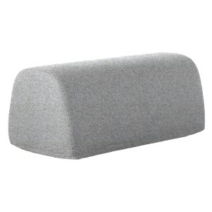 Cuscino schienale divanetto Modulor MDS - grigio - Unisit - immagine 1