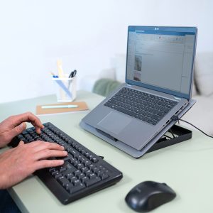 Supporto raffreddante per laptop Exto - grigio - Trust - immagine 4