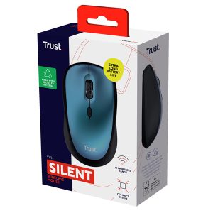 Mouse wireless Yvi+ - silenzioso - blu - Trust - immagine 5