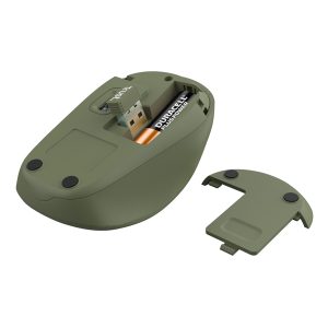 Mouse wireless Yvi+ - silenzioso - verde - Trust - immagine 4