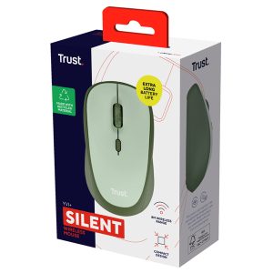 Mouse wireless Yvi+ - silenzioso - verde - Trust - immagine 5